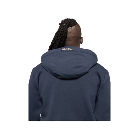 Polo Jacket Sport Hooded Puffer Navy