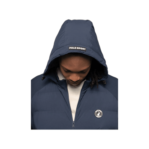 Polo Jackets Mens Sport LS Hooded Puffer