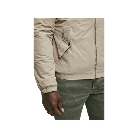 Polo Jackets Mens LS Tech Puffer Harrington Taupe