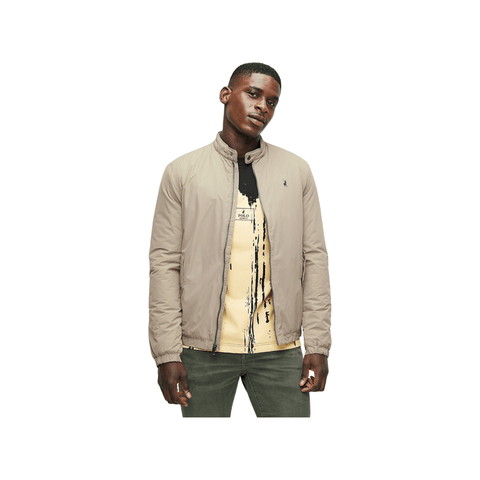 Polo Jacket Tech Puffer Harrington Taupe