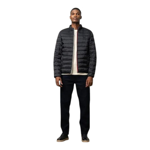 Polo Jacket Nylon Puffer Black