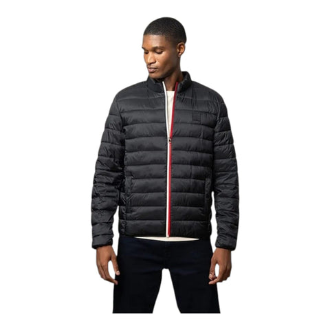 Polo Jacket Nylon Puffer Black