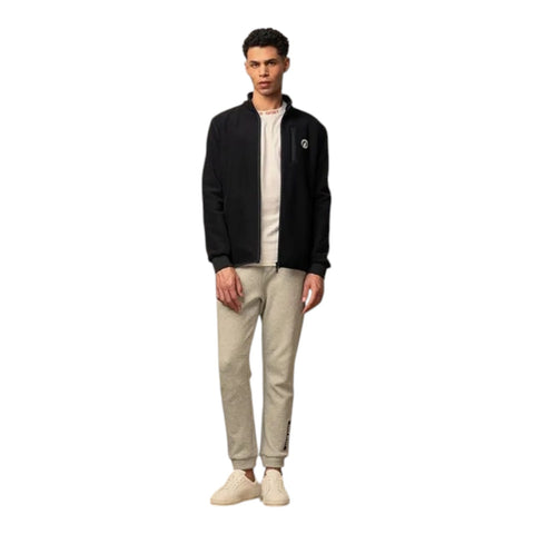 Polo Sport Mens Long Sleeve High Collar Polar Fleece Jacket - Black