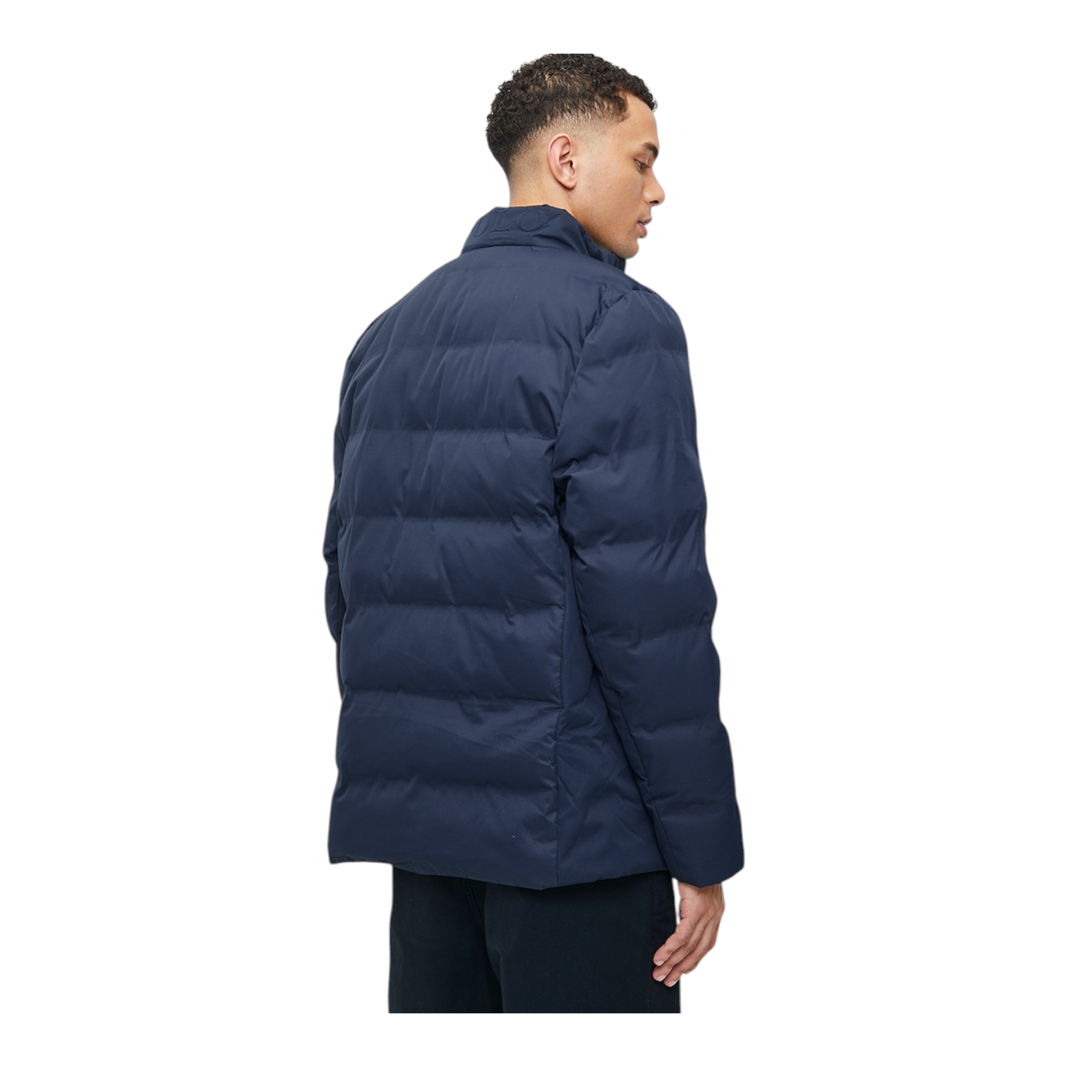 Polo Mens Quilted Puffer LS Jacket - Navy