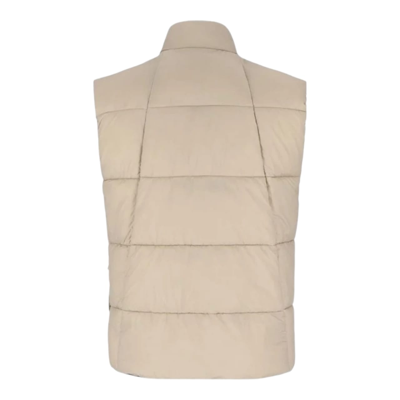Polo Reversable Sleeveless Puffer - Taupe & Grey