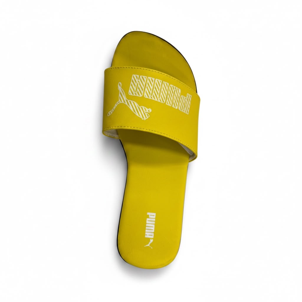 Puma Ladies Sandals Streetcat Yellow