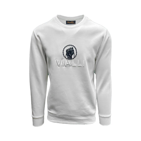 Vialli Sweattop Galliano White