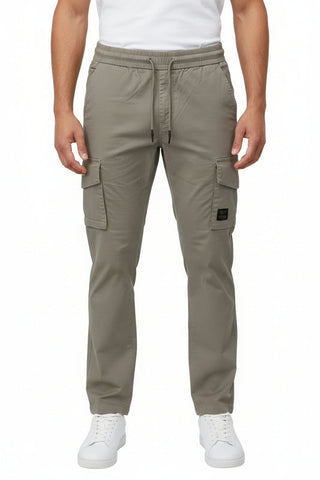 Cutty Trackpants Jayden Cargo Jogger Stone