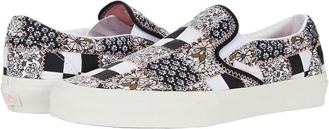 Vans Classic Slip-On Patchwork Floral Black/Pink