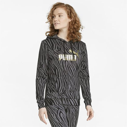 Puma Ladies Tracksuit Tiger Black