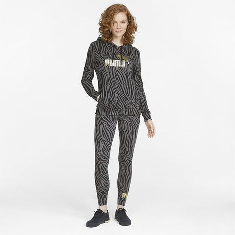 Puma Ladies Tracksuit Tiger Black
