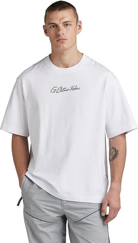 G Star T-Shirt Autograph White