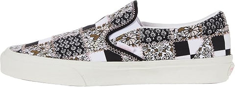 Vans Classic Slip-On Patchwork Floral Black/Pink
