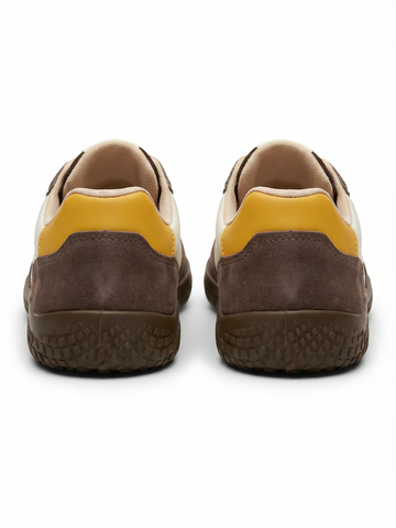 The Polo Heritage Multi-Panel Earth Tone Sneaker ; Womens