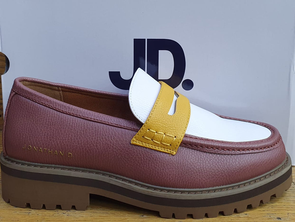 Jonathan D Penny Moc Pu Yellow/Berry