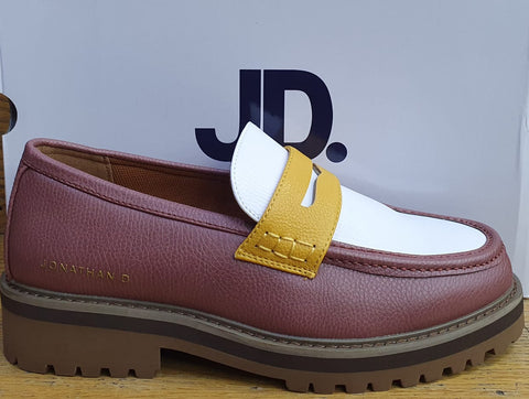 Jonathan D Penny Moc Pu Yellow/Berry