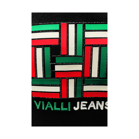 Vialli Itile T-Shirt Black