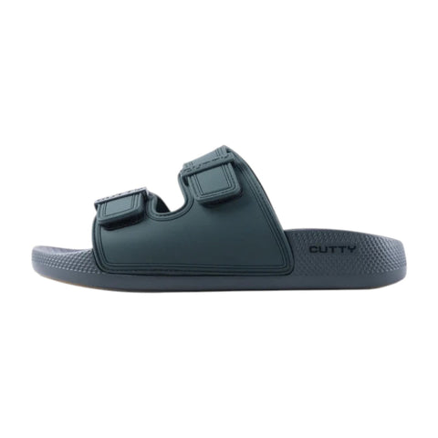 Cutty Will Slide Sandals – Bottle Green