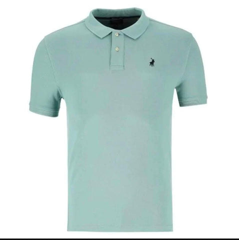Polo Golfer Pique Essentials Aqua