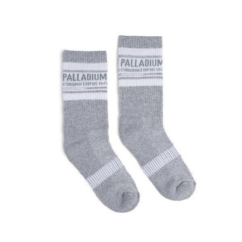 Palladium Socks Stripe Silver Grey