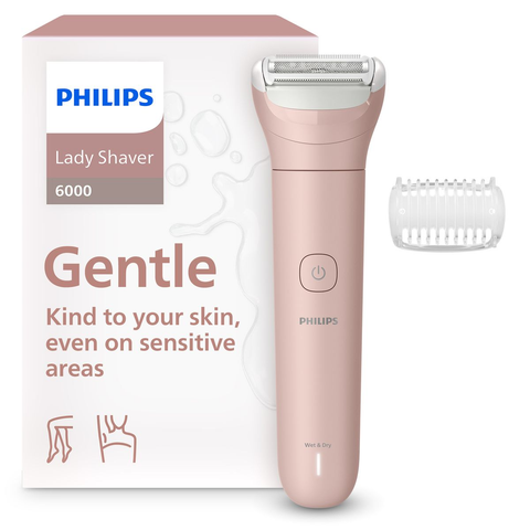 Philips Ladies Cordless Shaver 6000Series Wet&Dry