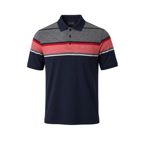Jonathan D Golfer Merc Navy/Red