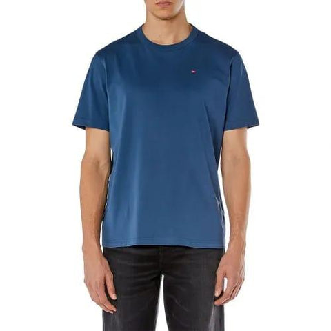 Diesel T-Shirt T-Adjust Micro Div Blue