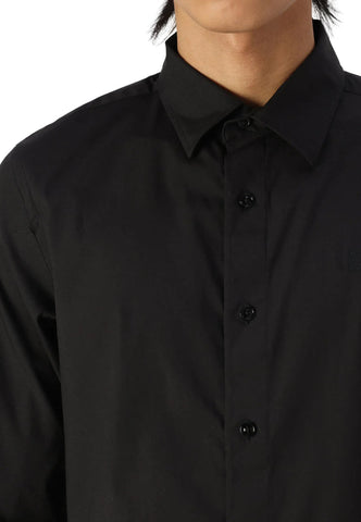 G Star Shirt Mens Super Slim Long Sleeve Black