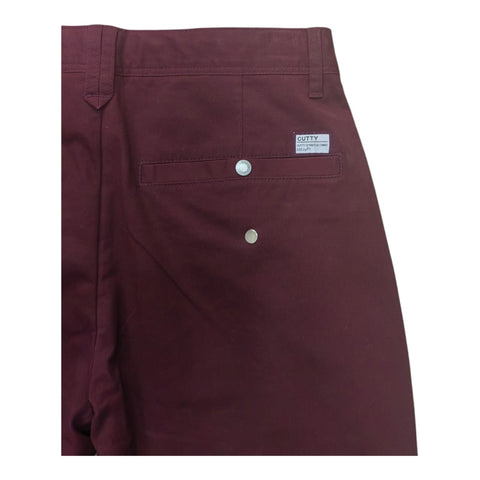 Cutty Chino Hot Burgundy