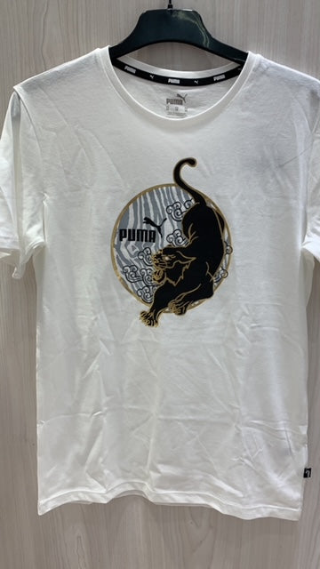 Puma T-Shirt Tiger White