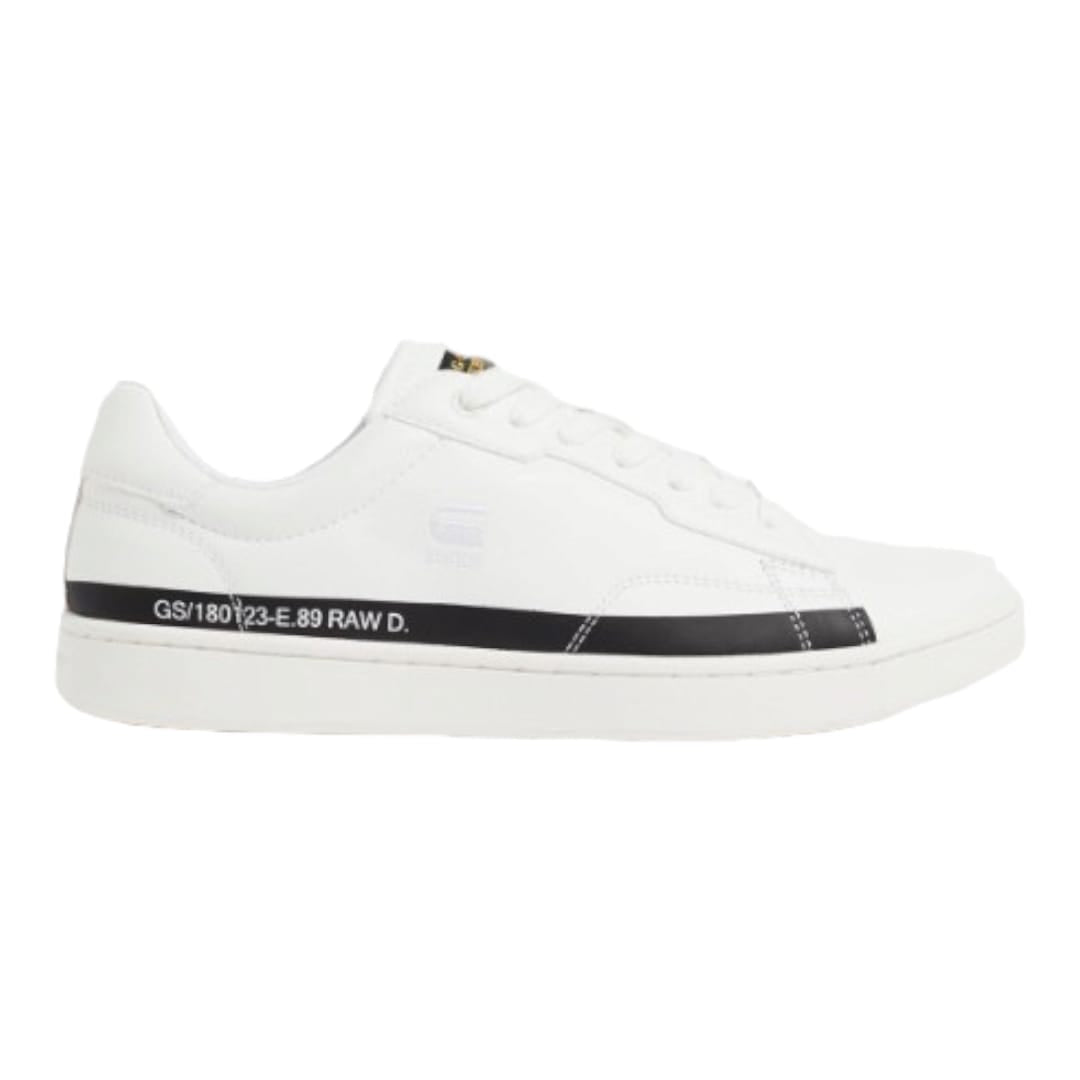 G Star Sneaker Cadet Leather Logo White