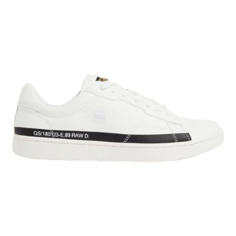 G Star Sneaker Cadet Leather Logo White