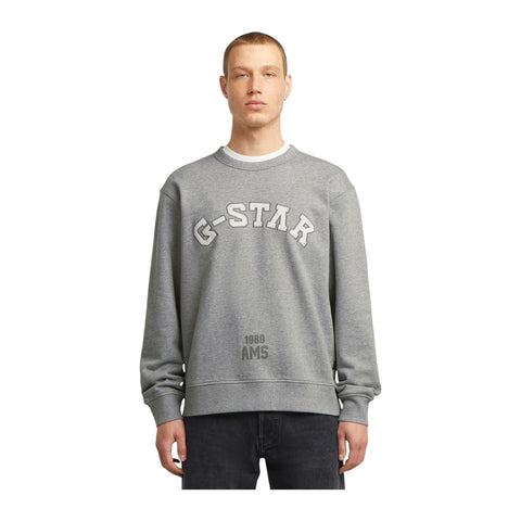 Gstar Sweater Applique Grey