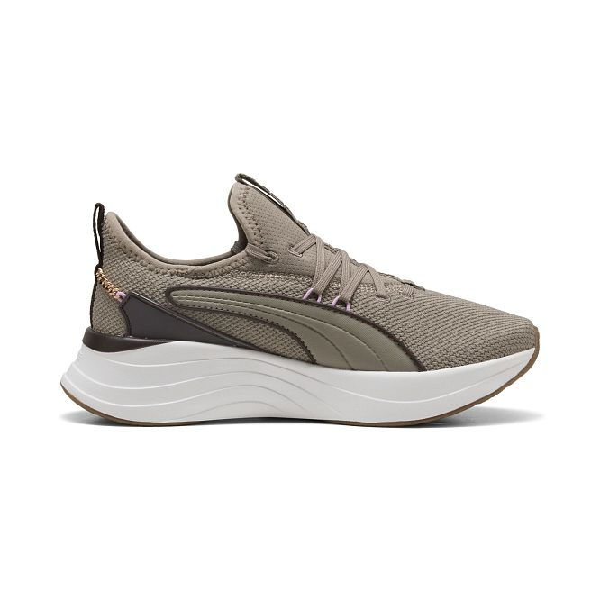 Puma Softride Sabrina Mouse Grey/Choc/Mauve
