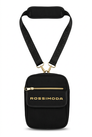 Rossimoda Floreable Sling Black And Gold
