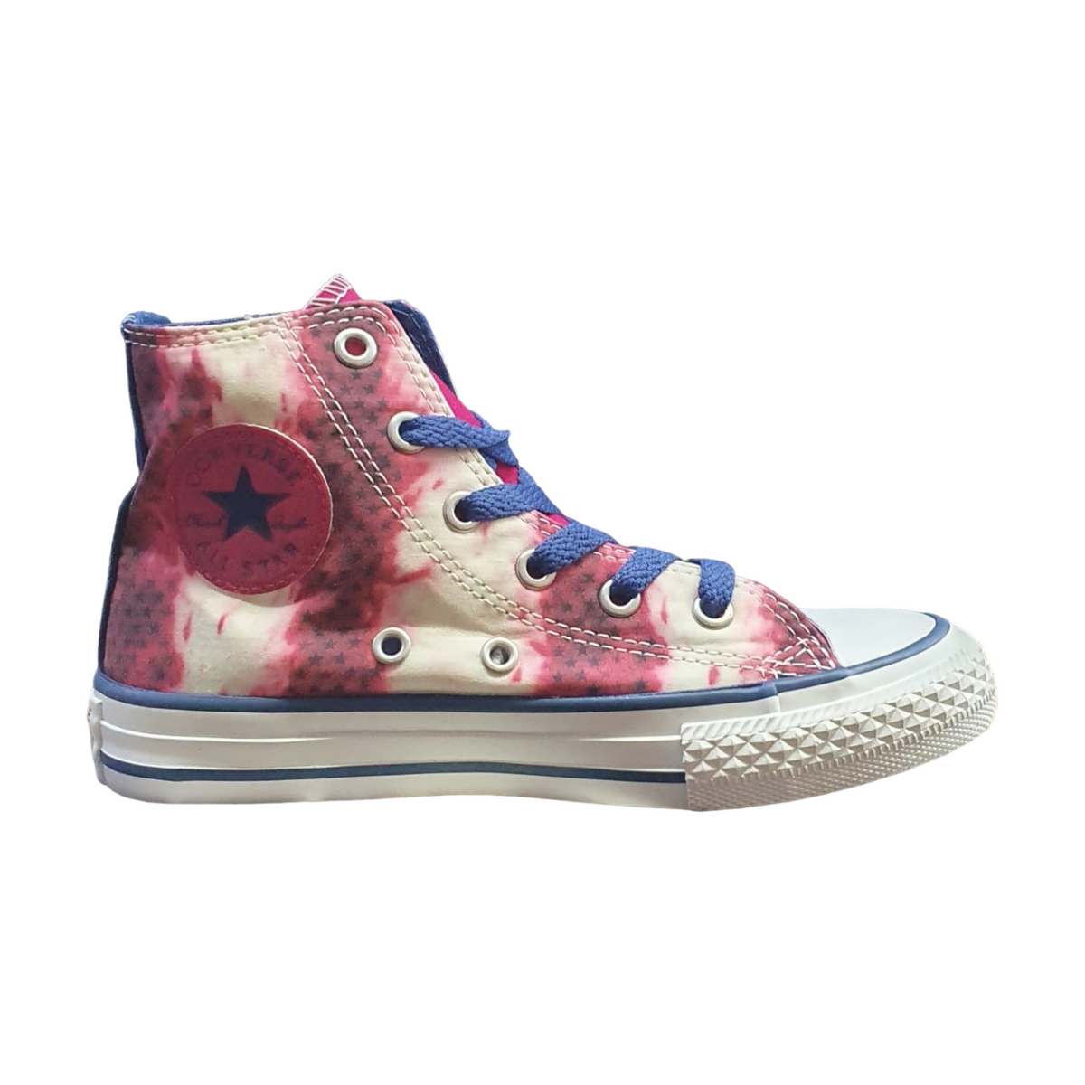Converse Chuck Taylor All Star Hi Kids Zip White And Berry