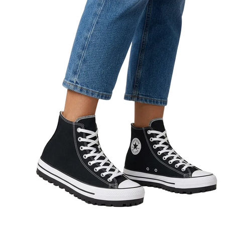 Converse City Trek Black And White