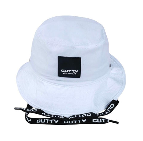 Cutty Bucket Hat Marcel White