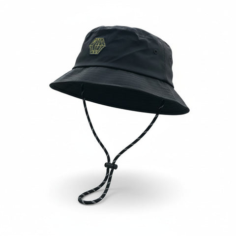 Vialli Judge Black Bucket Hat