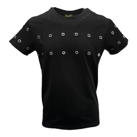 Vialli Exposed T-Shirt Black