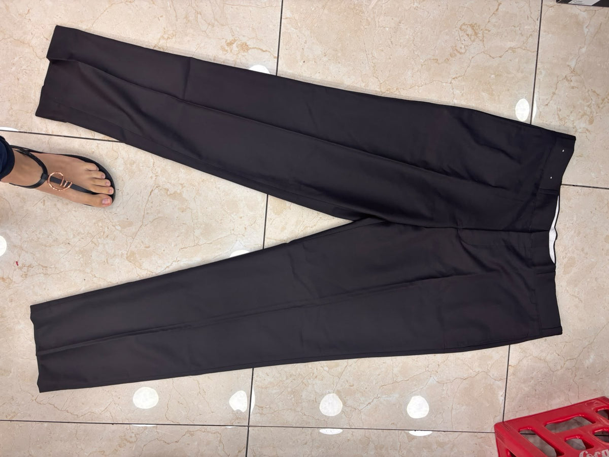 Bernado Pleatless Trouser Chocolate