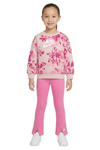 Nike Legging Set 2Pc Floral Camo Pink