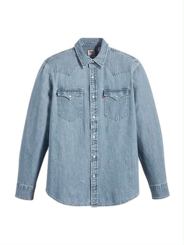 Levis Western Demin Shirt Stone Wash