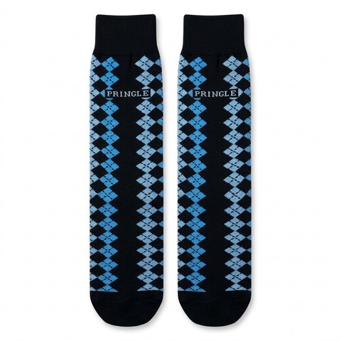Pringle Socks Ilijah Geo Navy