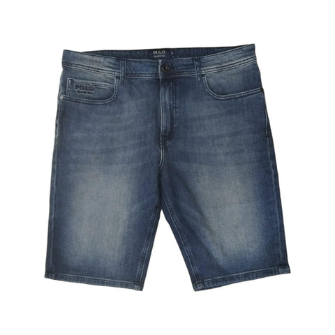 Polo Shorts Pjc Straight Leg Washed Denim
