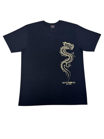 Cutty T-Shirt Drago Black