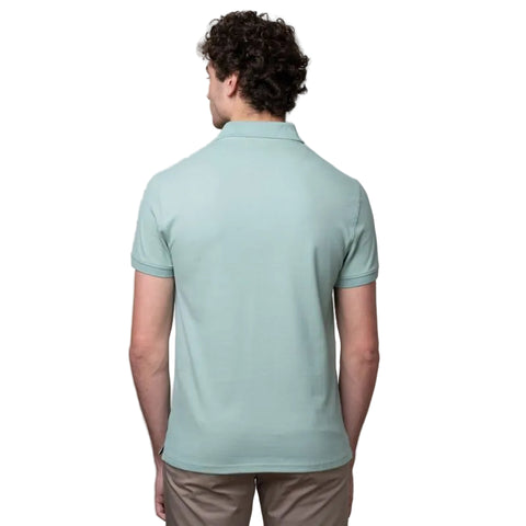 Polo Golfer Pique Essentials Aqua