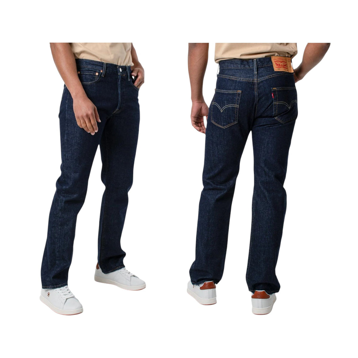 Levis Jeans 501 Straight Leg Indigo