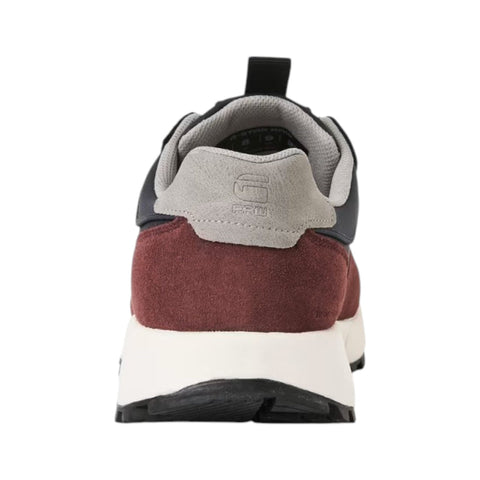 G-Star Theq Run Blocked Sneakers | Dark Navy/Redbrown