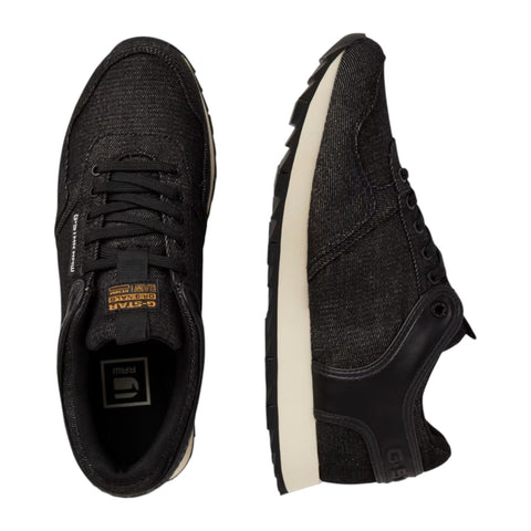G-Star Calow Iii Denim Sneakers | Black